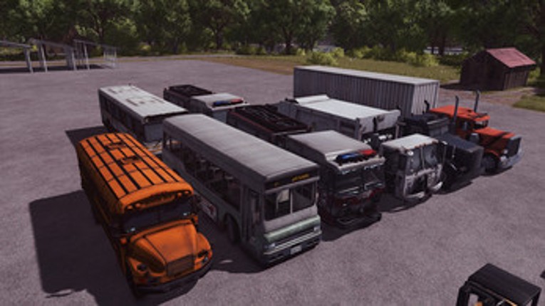 FS25 US Placeable Junkyard Vehicles screenshot