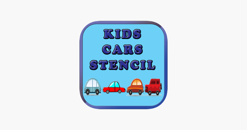 Fun Learning Kids Cars Stencil Puzzle Game Free Image