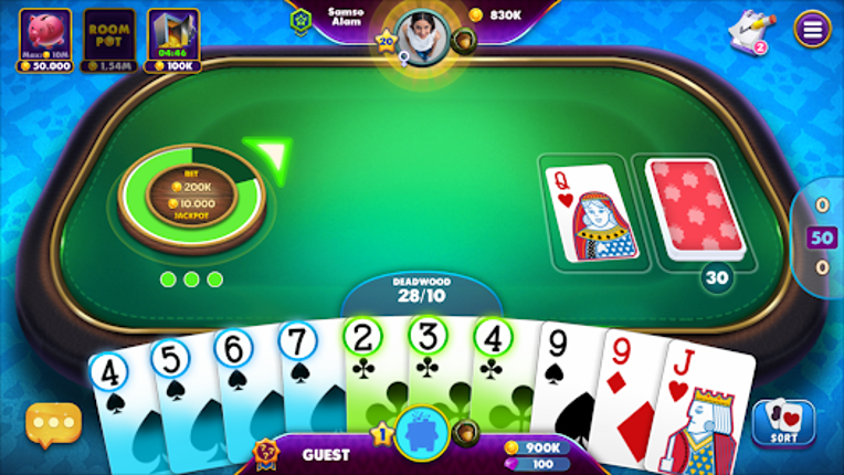Gin Rummy - Online Card Games Image