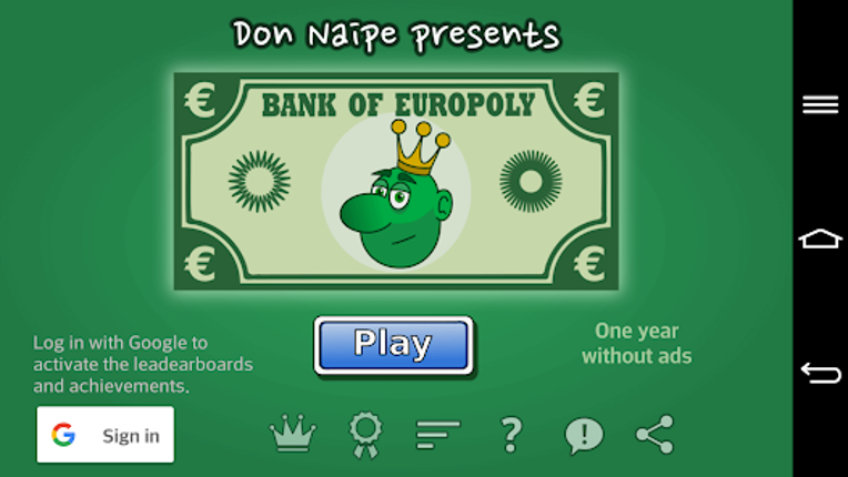 Europoly screenshot
