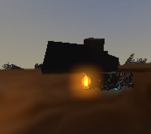 Dusk Rider: Hoverbike Odyssey under Moonlight screenshot