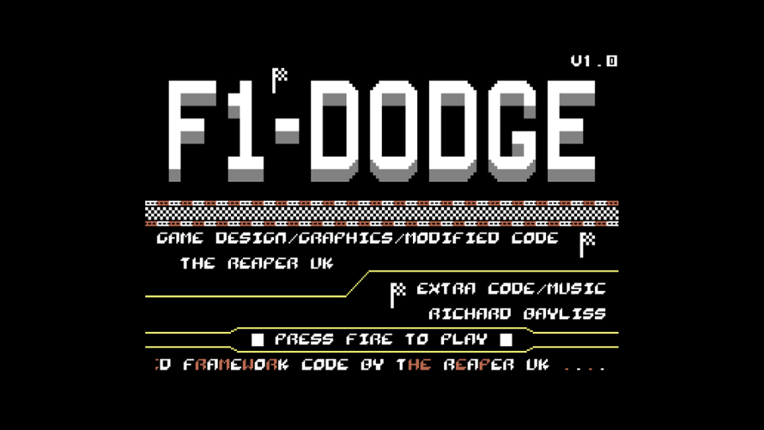 F1-Dodge (C64) Game Cover