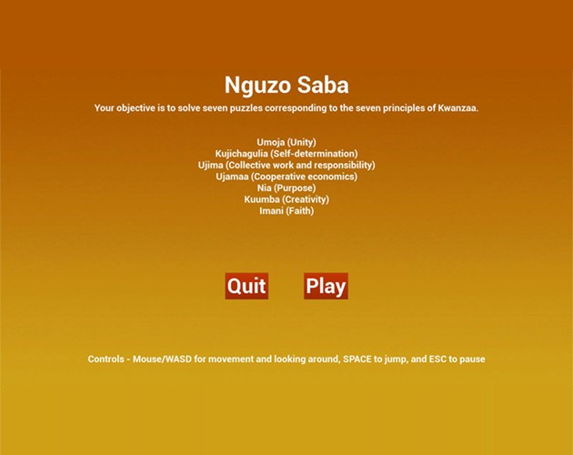 Games like Nguzo Saba