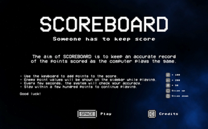 Scoreboard screenshot