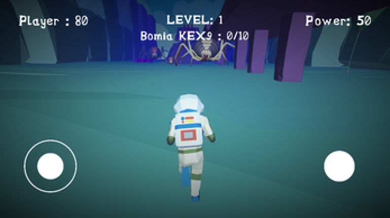 TV Box Space Kid Running Game screenshot