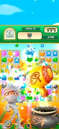 Gods & Gems: Egyptian Match 3 screenshot
