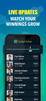GullyCricket - Fantasy Cricket screenshot