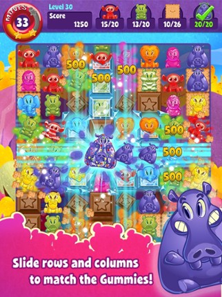 Gummy Blast - Match 3 Puzzle screenshot