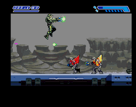 Halo Zero (Unofficial remake - Amiga/MD/NeoGeoCD) Image