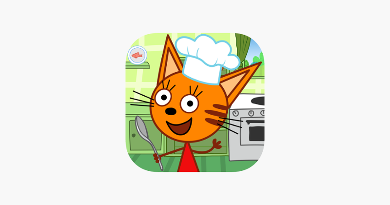 Kid-E-Cats Cooking at Kitchen! Game Cover