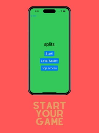 Mateo's Splits screenshot