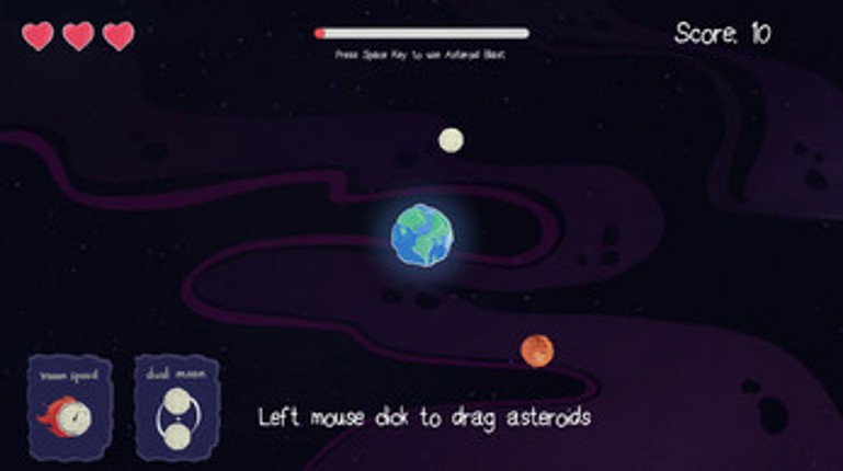 Pesky Asteroids! Image