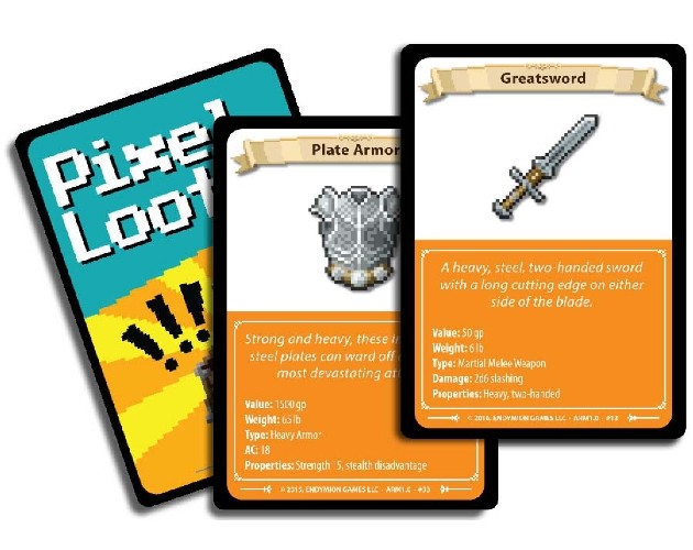Games like Pixel Loot Print-and-Play Treasure Cards