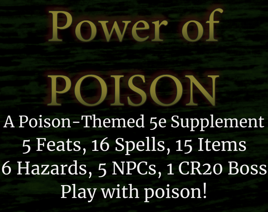 Games like Power of Poison