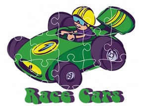 Race Cars Jigsaw Image