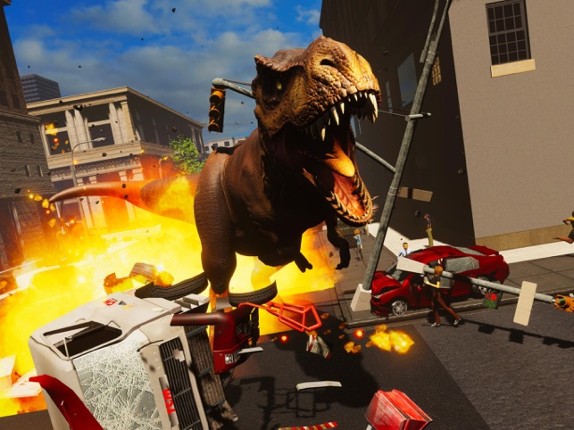 T-rex Simulator City World Image