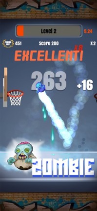 Tap Shots - dunk shot on fire screenshot
