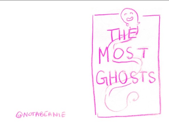 The Most Ghosts - Print Your Own Zine Image