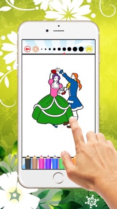 Wedding Coloring Book: Learn to color and draw wedding card, Free games for children Image