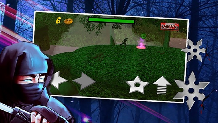 3D Ninja Warrior Run (a platform shooting game) screenshot