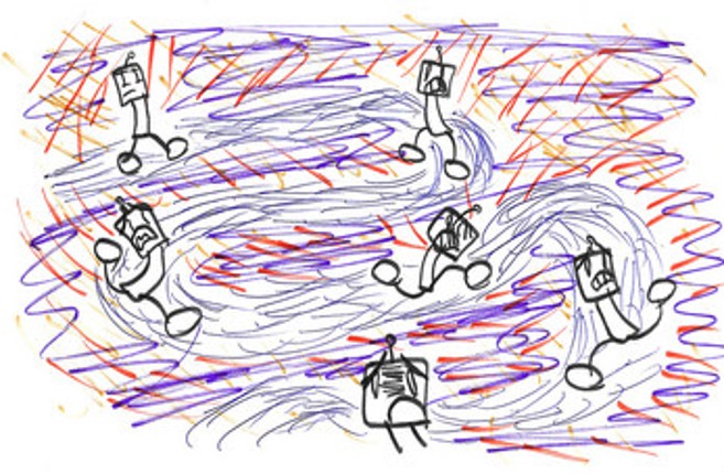 ABSOLUTO CACAO MENTAL - Dibujos de cuaderno (2015-20) Image