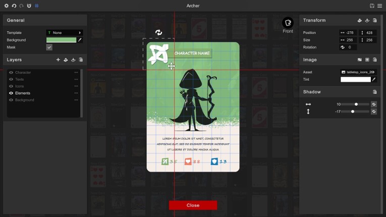 Card Engine screenshot