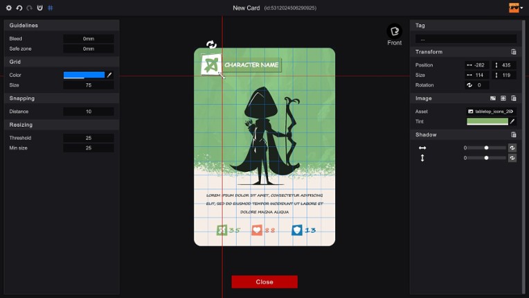 Card Engine screenshot