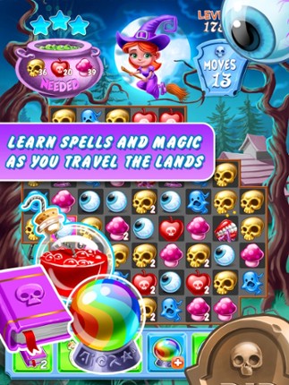 Creepy Crawly Kingdom - A Wicked Match 3 Puzzle Image