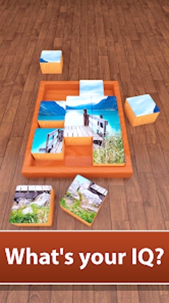 Number Wood Jigsaw screenshot