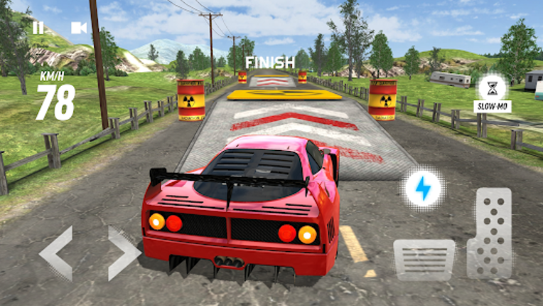 Extreme Stunt Races-Car Crash Image