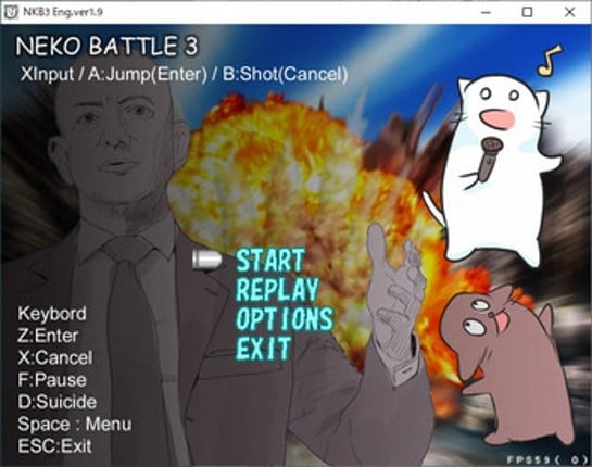 NEKO BATTLE PROJECT screenshot