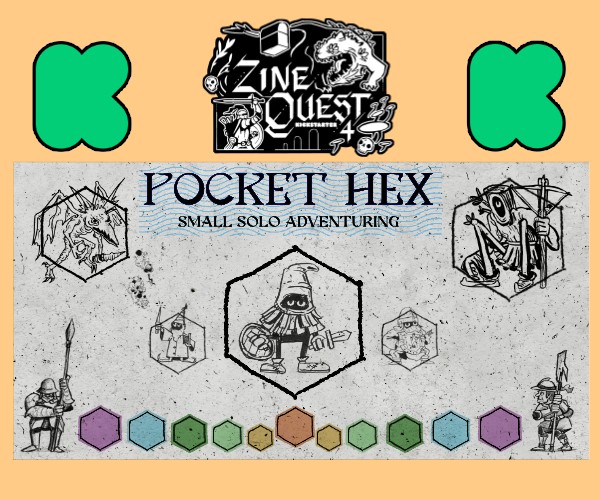 Games like Pocket Hex -- small SOLO hex adventuring