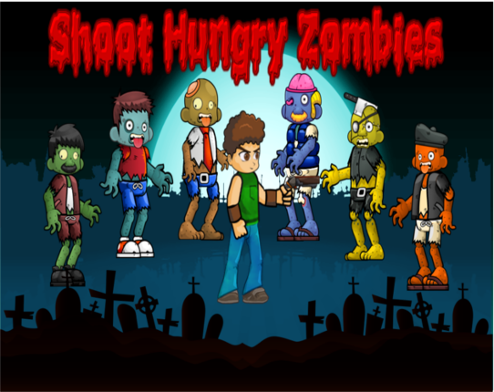 Shoot hungry zombie Game Cover