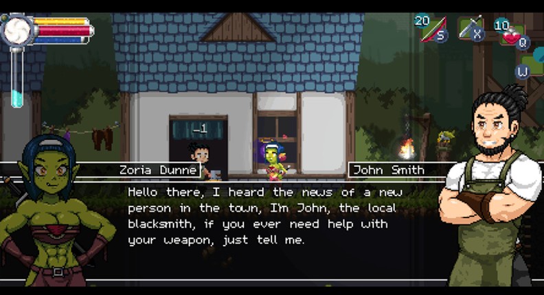 Zoria and the Cursed Land screenshot