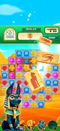 Gods & Gems: Egyptian Match 3 screenshot