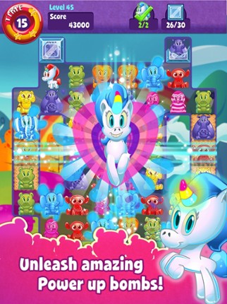 Gummy Blast - Match 3 Puzzle screenshot