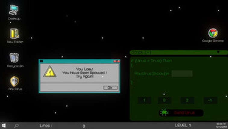 HackaVirus screenshot