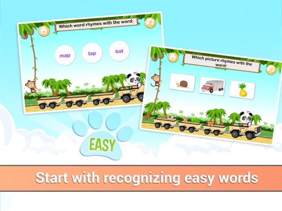 Learn to Read with Lola - Rhyming Word Jungle screenshot