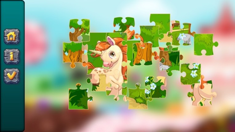 My Fairy Pony Unicorn Jigsaw Puzzle Coloring Book screenshot