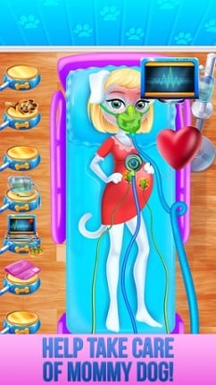 Newborn Puppy Girl Care - Girls Pet Salon Game screenshot
