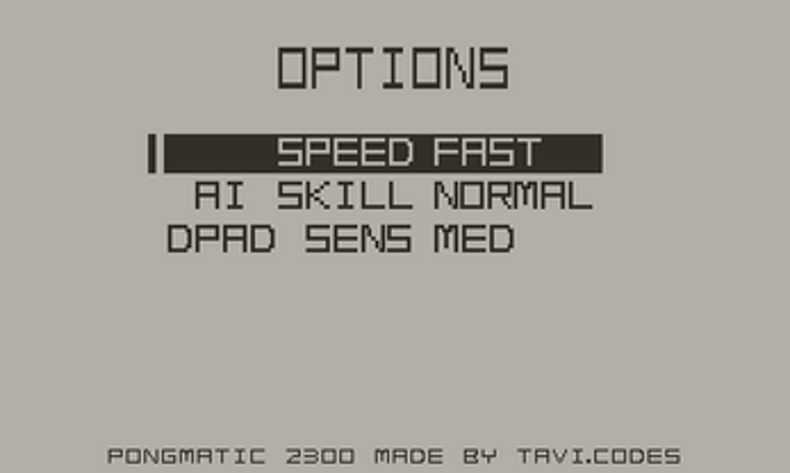 PONGMATIC 2300 (Playdate) Image