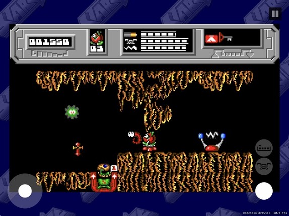 Starquake Remake screenshot