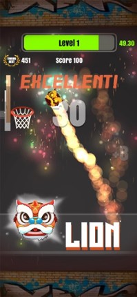 Tap Shots - dunk shot on fire screenshot