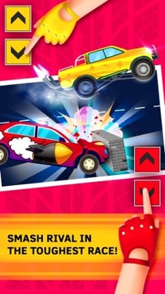 2 Player Car Race Games. Demolition derby car screenshot