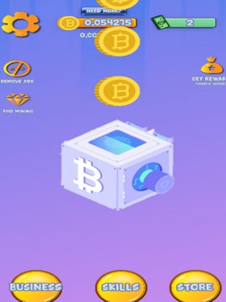 Bitcoin Miner : Crypto Game Image