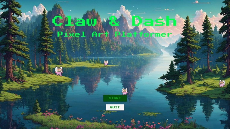 Claw & Dash: Pixel Art Platformer screenshot