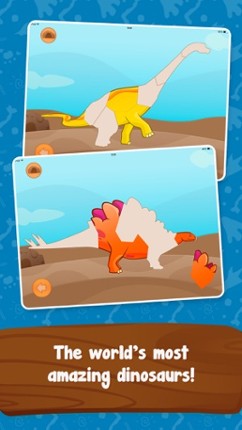 Dinosaur Builder Puzzles for Kids Boys and Girls Image