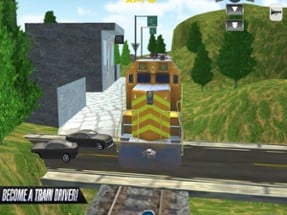 Fast Train Driving Simulator Image