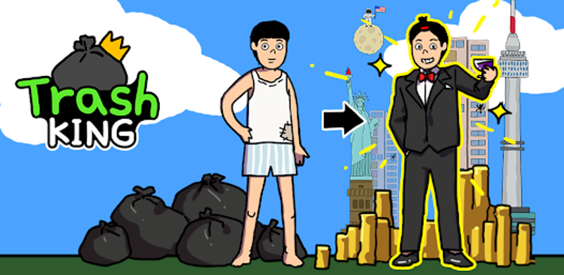 Trash King: Clicker Games screenshot