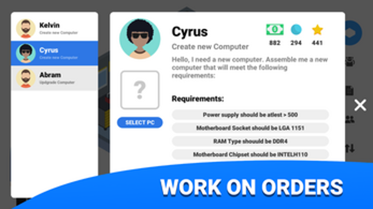 PC Creator - PC Building Simulator screenshot